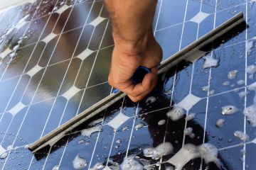 Solar Panel Cleaning in Immokalee by Sabrina's Window Cleaning